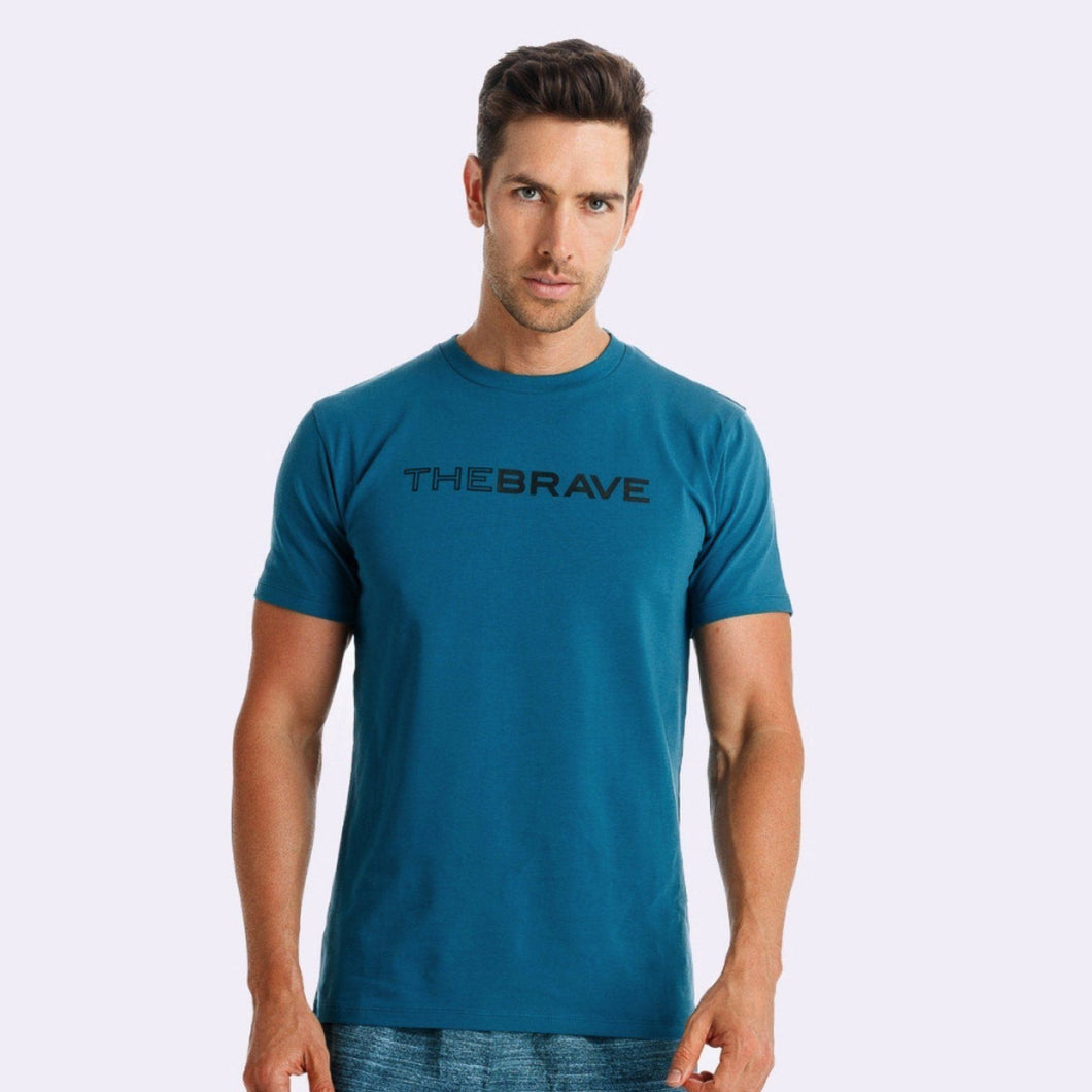 The Brave - Men's Waverider T-Shirt - Legion Blue/Black