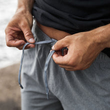 Load image into Gallery viewer, The WOD Life - Men&#39;s Flex Shorts 2.0 - Light Grey Marle
