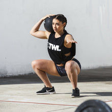 Load image into Gallery viewer, The WOD Life - Men&#39;s Classics Gunship Muscle Tank - Black/White
