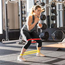 Load image into Gallery viewer, SKLZ Mini Bands - 10 Pack - Red - Medium Resistance
