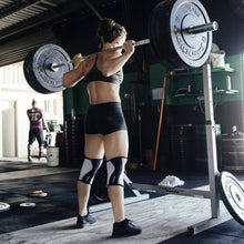 Load image into Gallery viewer, Rehband RX Knee Sleeve 7mm White/Black - SINGLE
