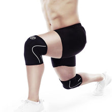 Load image into Gallery viewer, Rehband RX Knee Sleeves - 5mm - Black/White - PAIR
