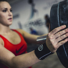 Load image into Gallery viewer, Rehband RX Wrist Sleeve - 5mm - Black - PAIR
