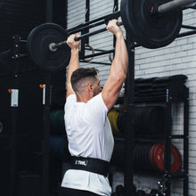 Load image into Gallery viewer, TWL - 4 inch Velcro Weight Lifting Belt - Black
