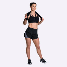 Load image into Gallery viewer, Nike - Flex Women&#39;s 2-in-1 Training Shorts - Black/Gunsmoke/White
