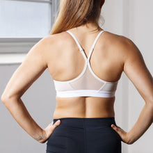 Load image into Gallery viewer, Nike Indy - Women&#39;s Sports Bra - Desert Sand/White
