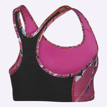 Load image into Gallery viewer, Nike Swoosh - Women&#39;s Medium Support Sports Bra - Active Fuchsia/Black/Black
