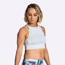 Load image into Gallery viewer, Reebok - Women&#39;s CrossFit MyoKnit Bra - Light Grey Heather/Cool Shadow
