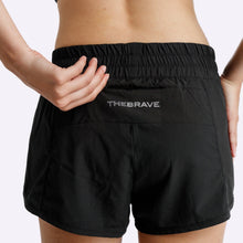 Load image into Gallery viewer, The Brave - Women&#39;s Slipstream Shorts - Black
