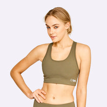 Load image into Gallery viewer, The Brave - Women&#39;s Core Bra - Dark Olive

