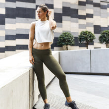 Load image into Gallery viewer, The Brave - Women&#39;s Cropped Tank - Stone
