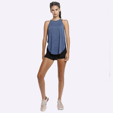Load image into Gallery viewer, The WOD Life - Women&#39;s Featherweave Singlet - Surf Blue Marle
