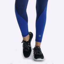 Load image into Gallery viewer, The WOD Life - Women&#39;s Rebalance Tights - Indigo/Surf Blue
