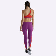 Load image into Gallery viewer, The WOD Life - Women&#39;s Rebalance Tights - Ultra Violet/Poppy Red
