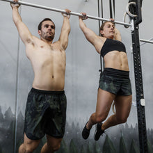 Load image into Gallery viewer, TWL - Women&#39;s Motion Shorts - FRONTIER/BLACK
