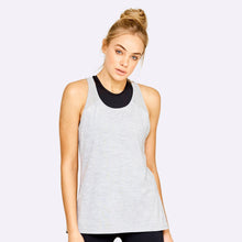 Load image into Gallery viewer, The WOD Life - Women&#39;s Streamline Singlet - Light Grey Marl
