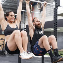 Load image into Gallery viewer, The WOD Life - Women&#39;s Swift Bra - Charcoal/Black
