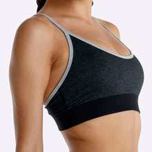 Load image into Gallery viewer, The WOD Life - Women&#39;s Swift Bra - Charcoal/Black
