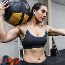 Load image into Gallery viewer, The WOD Life - Women&#39;s Swift Bra - Charcoal/Black
