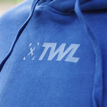 Load image into Gallery viewer, The WOD Life - Women&#39;s Wanderer Cropped Hoodie - INDIGO/CERISE
