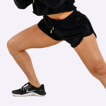 Load image into Gallery viewer, The WOD Life - Women&#39;s Wanderer Track Shorts - BLACK
