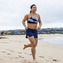 Load image into Gallery viewer, The WOD Life - Women&#39;s Wanderer Track Shorts - INDIGO
